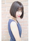 【salon de MiLK 原宿】ワンカール×ショートボブ