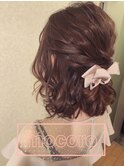 ショートヘアアレンジ