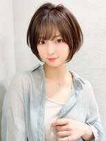 アフロート エル 錦糸町(AFLOAT L) 【オープン記念】錦糸町 耳かけショート 前髪パーマ小顔カット