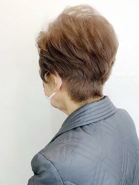 デイズ(DAYS) 白髪をグレージュでヒラリークリントン風に#ミセス#白髪染め