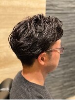 プレミアムバーバー 目黒店(PREMIUM BARBER produce by HIRO GINZA) おしゃパーマでセットを簡単に！