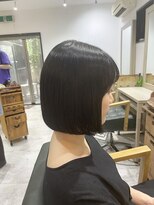 お手入れ簡単コンパクトボブ