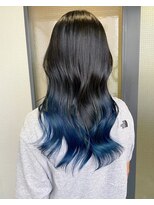 リーフェ バイアルティナ(Rife by artina)&nbsp;ツートンカラー_バイカラー_ブルーカラー__暗めカラー