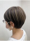 丸ボブ×ハイライト
