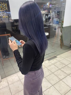 ピヨン 心斎橋(piLLon) アースカラー くびれヘア デザインカラー　ツートンカラー　SK07