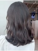 ダークグレー_ショコラベージュボブルフベビーバング_ba340872