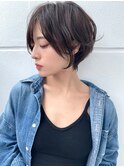 【渡辺】ポイントパーマショートマイナス5歳ショートヘア得意★k