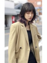 トゥーリ 薬院店(tuuli)&nbsp;tuuli miyu バイオレットグラデヘア/20代30代40代50代