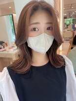 ガレリアエレガンテ 栄店(GALLARIA Elegante)&nbsp;ひし形シルエット　韓国風　くびれヘア