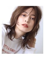 メゾンツムギ(MAISON TSUMUGI)&nbsp;メゾンツムギ《吉沢ジュン》30代からの大人ミディアムレイヤー