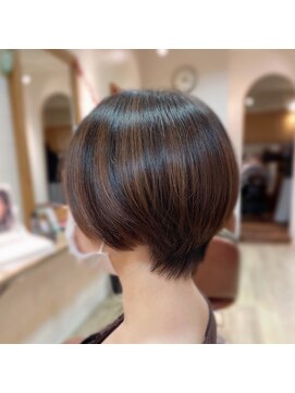 ブリング バイ スノードロップ 吉祥寺(BRING by Snowdrop) 前髪/マチルダボブ/ピンクベージュ/インナーグレージュ/吉祥寺