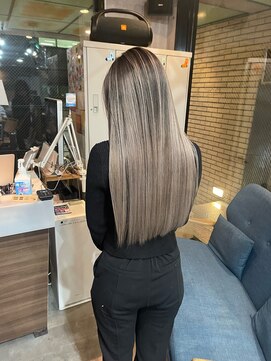 ラフ(LAFF) #黒髪#ボブルフ#ネビージュ#小顔#ワンレン