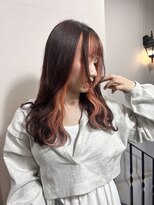 エイトデイズ 三宮駅前店(EIGHT days) インナーカラー オレンジカラー