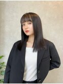 髪質改善*ナチュラルブラック*美髪【Zina S 札幌】