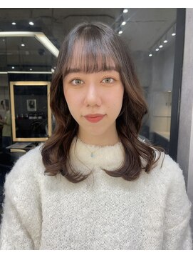 ロンドアヴァントゥス 池袋(Lond aventus) 韓国レイヤー/韓国風/ボブ/髪質改善/黒髪/ブリーチなし〔池袋〕