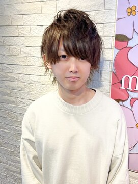 ミッシェル アフロート(michelle afloat) ◆インナーグレーのショートウルフ◆