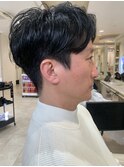30代40代50代さわやかビジネスマンカット