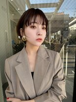 ミンクス 原宿店(MINX) イメチェン ハッシュカット フルバング 似合わせカット