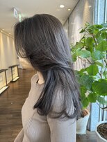 ザック ヴィ(ZACC  vie)&nbsp;レイヤーカット/セミロング/艶カラー/学割U24