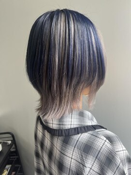 エル セルカ 高田馬場(el CERCA) アンブレラカラー×ブルー×シルバー