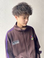 ラフ バイ マグ 南松本(R.A.F. by Mag) ツイストスパイラルパーマツーブロックメンズマッシュパーマ