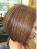 【髪質改善】カット+カラー+髪質改善ヘアエステ+ヘッドスパ　￥12,500