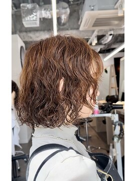 サロンドジョー(salon de joe) プードルパーマスパイラルパーマボブパーマウェーブ 奥東 巧真
