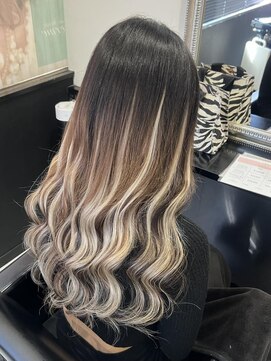 ヘアーデザイン ジェルム(Hair Design germe) 3色MIXハイ&ローライト / YUDU