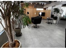 メイルヘアー(Meilll hair)の雰囲気（店内広い空間で１席１席ゆったり施術させていただきます。）