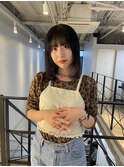 大人可愛い大人美人くすみカラー暖色カラー顔まわりレイヤー
