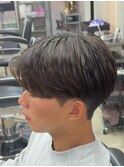 毛流れセンターパート[相模大野/メンズカット