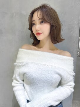 ロンド ジュルード 名古屋(Lond jeloud) ボブ タンバルモリ タッセル ワンホン ミニボブ 縮毛矯正 4