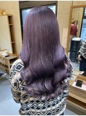 ラベンダーカラー「レイヤースタイル」