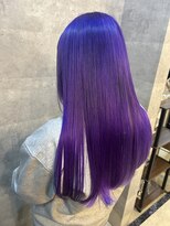 サンエンヘアー(lll_en hair)&nbsp;ビビットパープル
