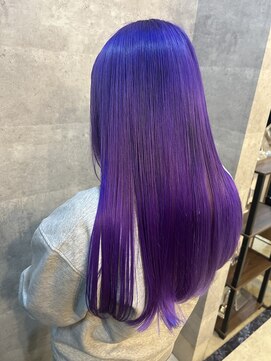 サンエンヘアー(lll_en hair) ビビットパープル