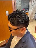 ツーブロショート<理容室>