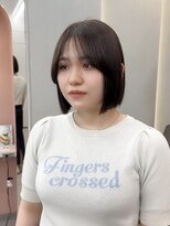 ロンド ブランシュ 錦糸町北口(Lond blanche)&nbsp;ミニウルフレイヤーカット顔周り前髪韓国ショートボブ/錦糸町