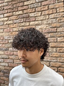 デン 仙台店(DEN) フェザーパーマ/スパイキーショート[榴岡/メンズ/理容室]