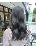 暗め艶カラー