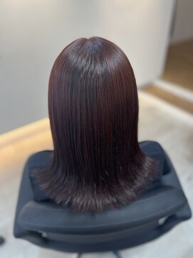 エフフォーユアヘアー 北方店(F for your hair) レッドブラウン