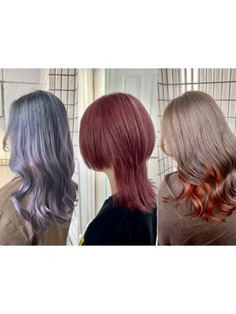 推しカラー大人気☆理想の推し色に変身♪最旬トレンドカラーのご提案もお任せ![池袋/推しカラー]