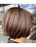 トータルエイジングケア☆ケアカラー+カット+エイジングケアトリートメント