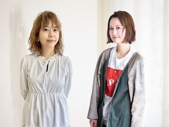 ケークリエイティブコード(K creative COrDE)の写真/女性同士だからこそ共感できる♪経験豊富な女性スタイリストが多いから、細かい要望もお気軽にご相談を！