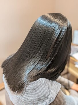 スーリール 小倉店(Sourire) 20代～40代　扱いやすく、ロングまで伸ばしやすい髪に！髪質改善