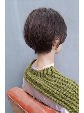 メモリーズ 水天宮前店(Memories) くびれショート白髪ぼかし40代50代60代縮毛矯正