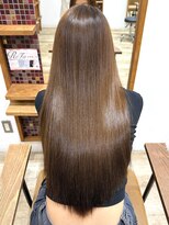 ピークスヘア(peaks hair) 髪質改善ストレート 癖毛改善 手触りの良い縮毛矯正 堀江