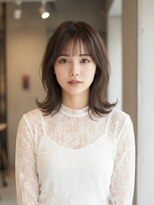 ミー 岡崎(mii)&nbsp;【mii岡崎】シアーバングくびれミディ