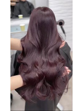 ムク 新宿(muc) うる艶ココアラベンダー×韓国トレンドヘア