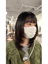 シアン 橋本店(Shian) ナチュラル縮毛矯正 レイヤーカット