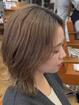 ヘアメイク ゼロサンヨンゴ(Hair Make 0345)の写真/下ろしても、結んでも可愛い。顔まわりカットにこだわります。